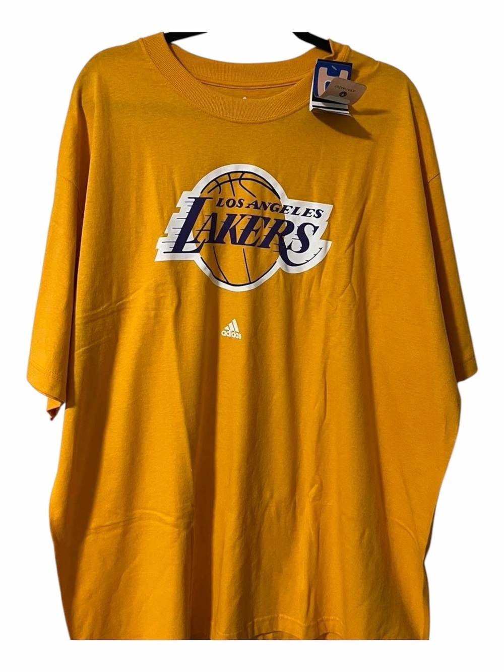 NWT Los Angeles Lakers Adidas XXL NBA Basketball Big & Tall Graphic Tee Street